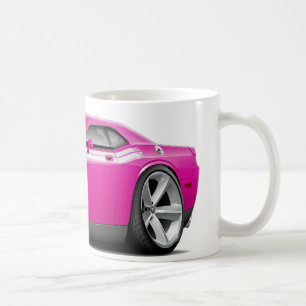 UtmanareRT-Fuschia-Vit bil 2009-11 Kaffemugg