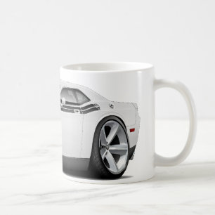 UtmanareRT-Vit-Svart bil 2009-11 Kaffemugg