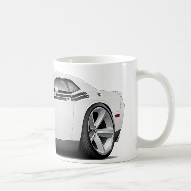 UtmanareRT-Vit-Svart bil 2009-11 Kaffemugg (Höger)