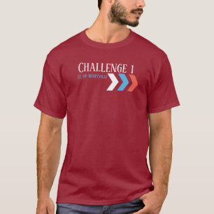 Utmaning 1 för klassiska konversationer i anpassad t shirt