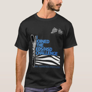 Utmaning 2019 för månad för EDS-/HSDmajmedvetenhet T Shirt