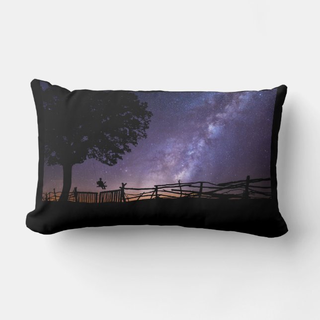 Utmaning att drömma lumbarkudde (Framsida)