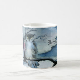 Utmaning att drömma muggen kaffemugg