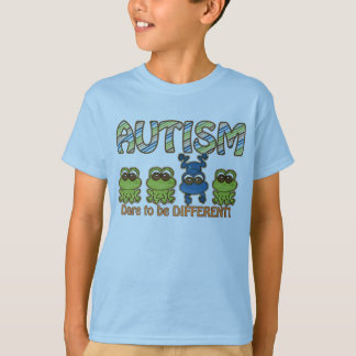 Utmaning att vara olikt t-shirt