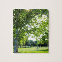 Utmaning av Golf Träd Puzzle