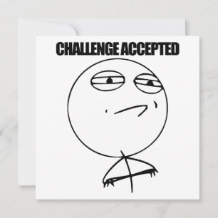 Utmaningen accepterad