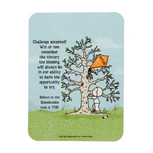 Utmaningen accepterad! magnet