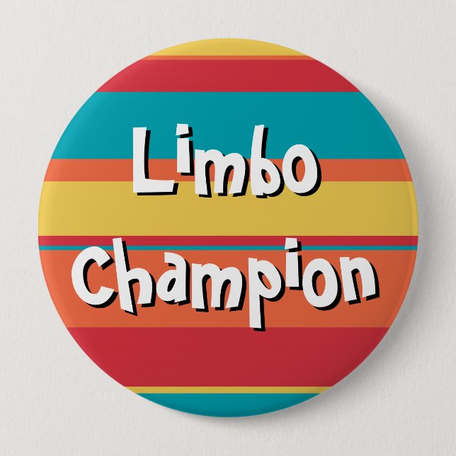 Utmärkelse för den stora Limbo Champion Button Awa Knapp (Framsida)