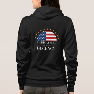 Utmärkt av Basic Decency USA flagga T Shirt