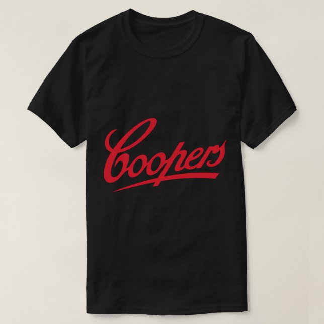 Utmärkt Coopers Brewery Design T Shirt (Design framsida)