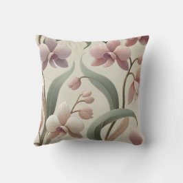 Utmärkt design för Orchid-utskrift Kudde