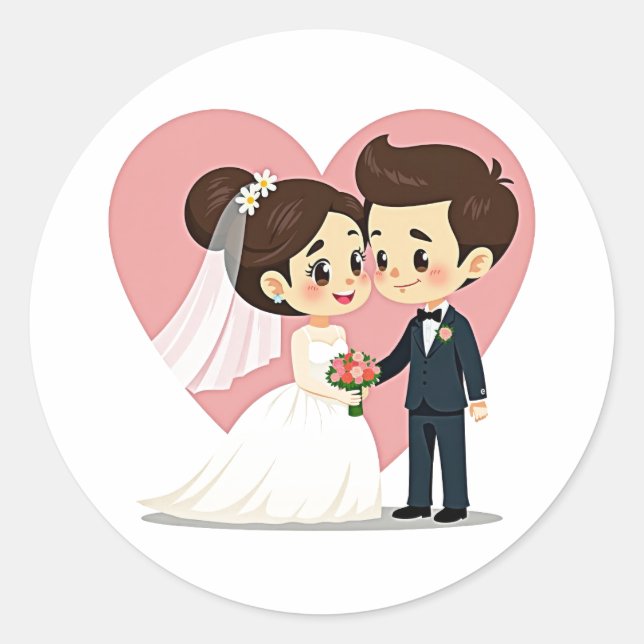 Utmärkt din Kärlek-sticker Runt Klistermärke (Framsida)