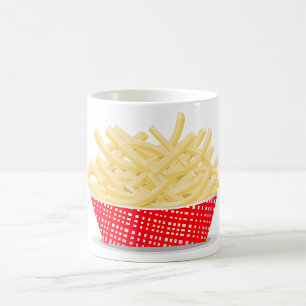 Utmärkt Fransk Fries Retro Fast Food Kaffemugg