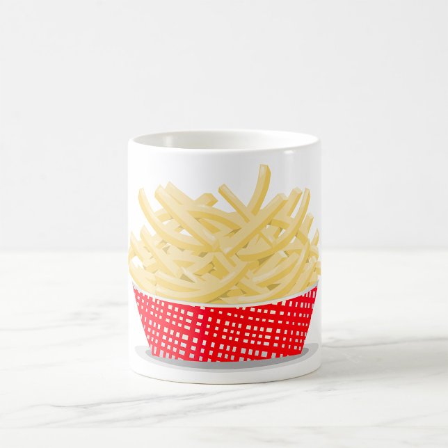 Utmärkt Fransk Fries Retro Fast Food Kaffemugg (Skapare uppladdad)