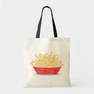 Utmärkt Fransk Fries Retro Fast Food Tygkasse