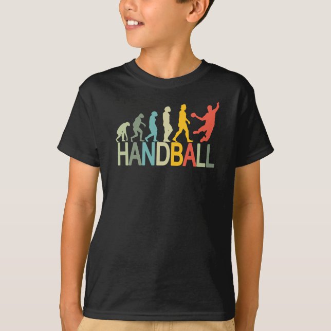 Utmärkt handbollsdesign - utveckling t shirt (Framsida)