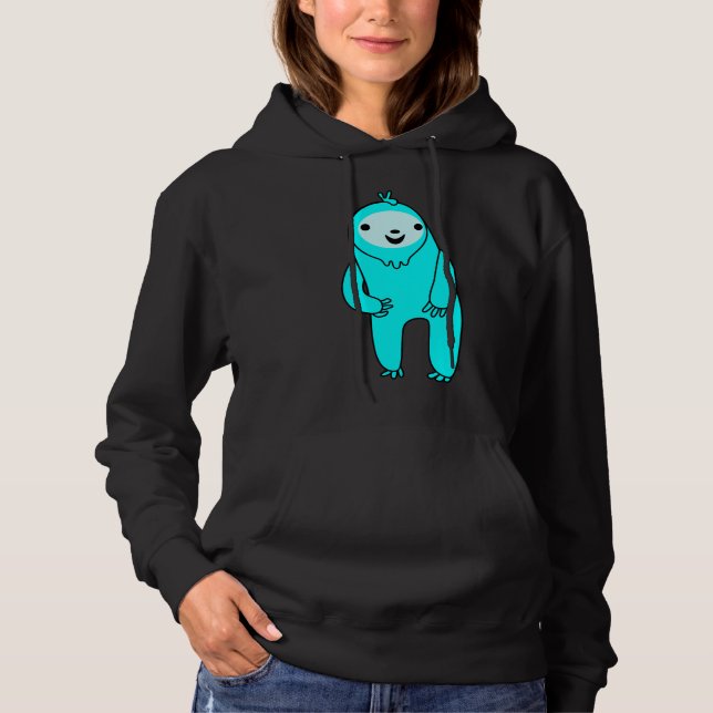 Utmärkt ljusblått fack t shirt (Framsida)