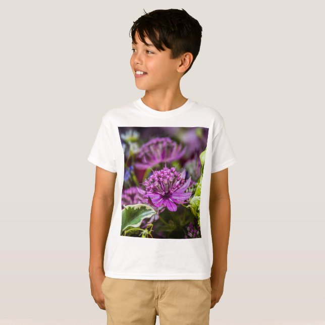 Utmärkt magi med blommar nummer 1 t shirt (Hel framsida)
