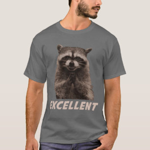 Utmärkt ond konspirera Raccoon Tee