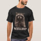 Utmärkt ond konspirera Raccoon Tee Shirt (Framsida)