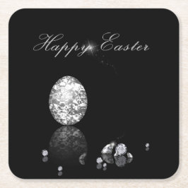 Utmärkt Påskägg - Papper Underlägg Kvadrat