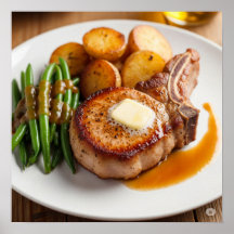 Utmärkt serverdesign för Gris Chop