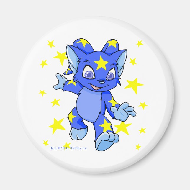 Utmärkt Starry Acara med stjärnsprängning Magnet (Framsidan)