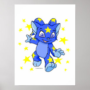Utmärkt Starry Acara med stjärnsprängning Poster