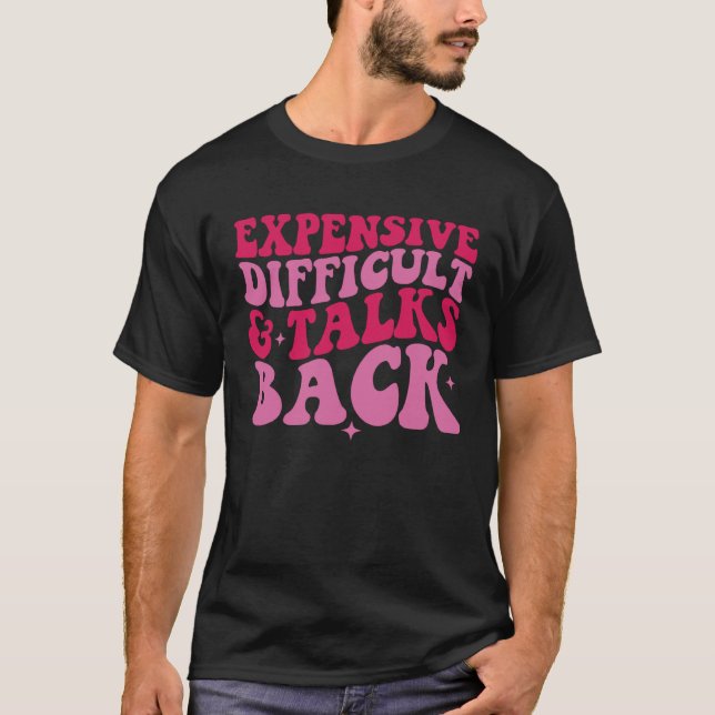 Utmärkt svårighet och samtal tillbaka till Mor dag T Shirt (Framsida)