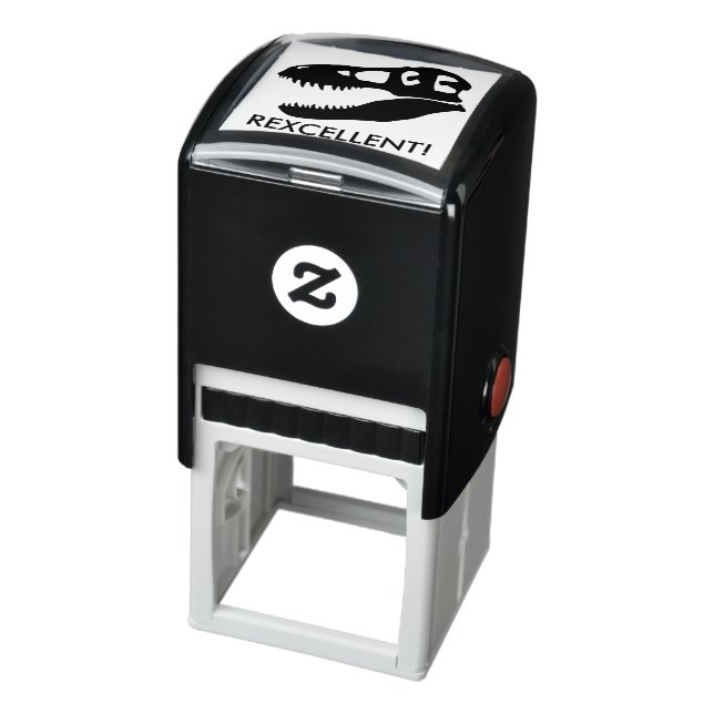 Utmärkt! T-rex Dinosaur Skull Självfärgande Stämpel (Produkt)