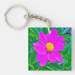 Utmärkt Ultra Violet Peony med Gult Center