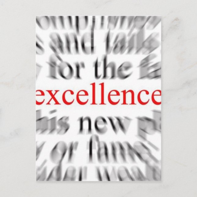 Utmärkt Vykort (Framsida)