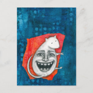 Utmärkt vykort för mus