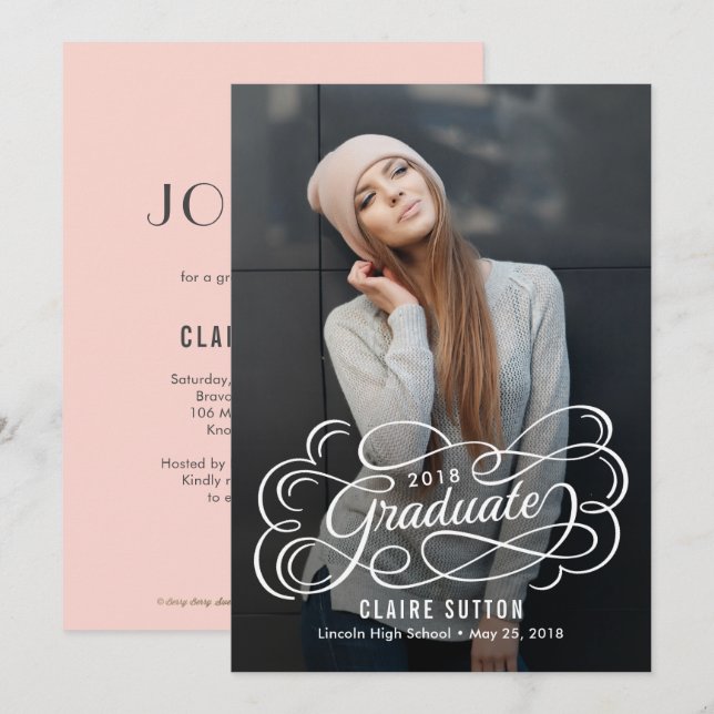 Utmärkta framtida tillkännagivanden från Studenten (Fram/baksida)