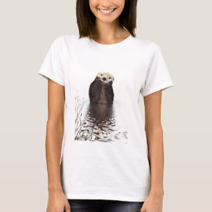 Utmatningsbart flytande maltdjur t shirt