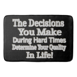 Utmatningsdesign " Din livskvalitet!" Köp Badrumsmatta