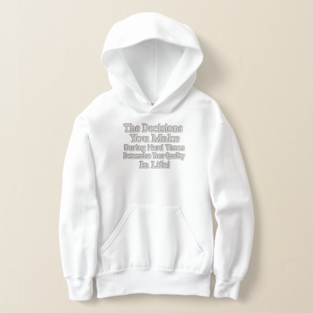 Utmatningsdesign " Din livskvalitet!" Köp T Shirt (Laydown)