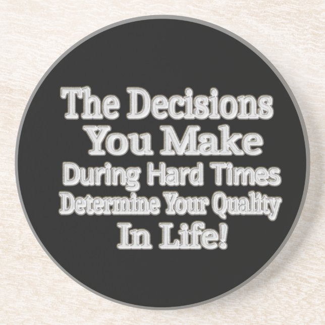 Utmatningsdesign " Din livskvalitet!" Köp Underlägg (Framsidan)