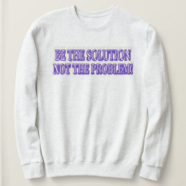 Utmatningsdesign för matriser "BE LÖSNINGEN" Köp T Shirt