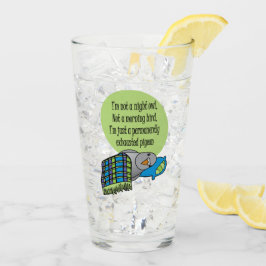 Utmattad duva glaskopp