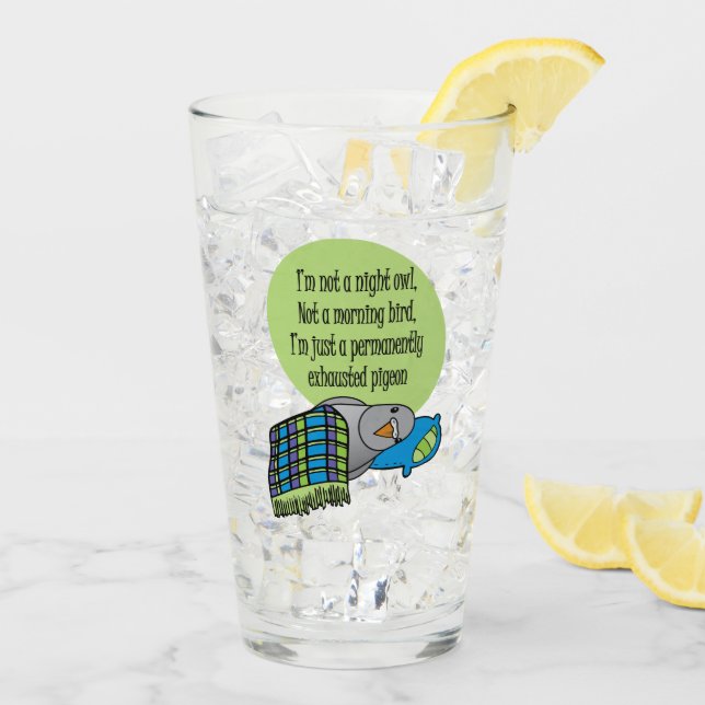 Utmattad duva glaskopp (Bakside Is)