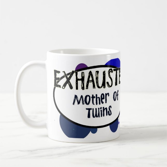UTMATTAD mor av twillingarmuggen Kaffemugg (Vänster)