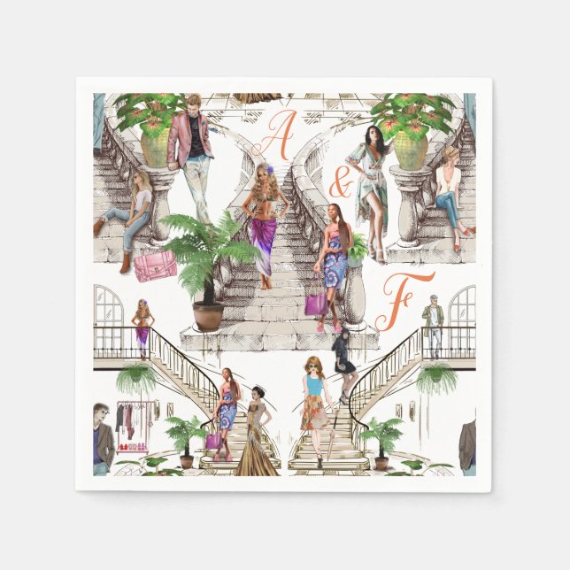 Utnämarna av Mode Pappersservett (Framsidan)