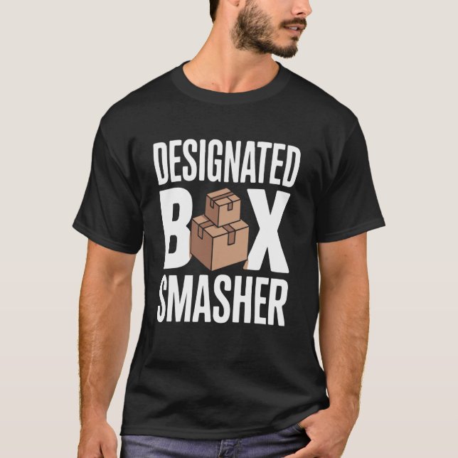 Utnämnd lådorörare t shirt (Framsida)