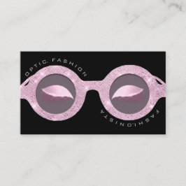 Utnämningskort Optiska svarta glasögon i Ro Glitte