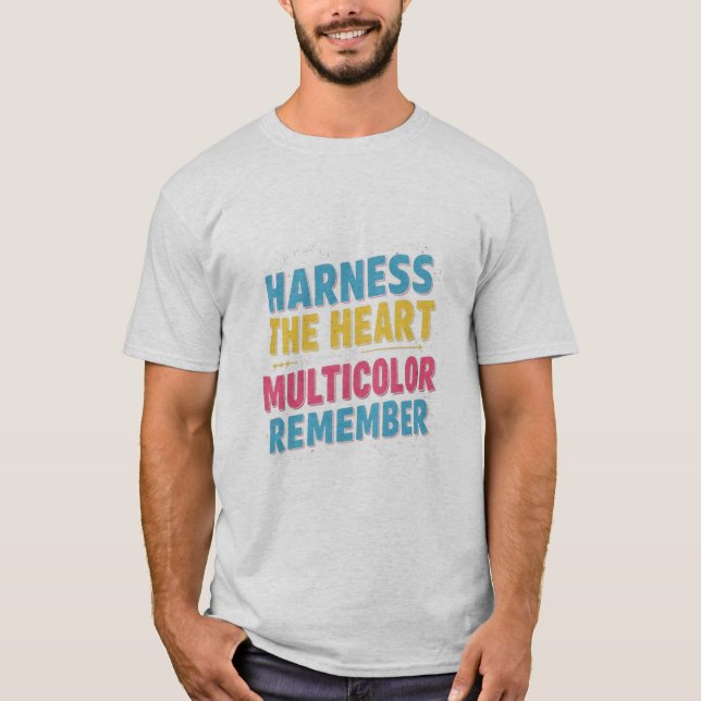 utnyttja hjärtat t shirt (Framsida)