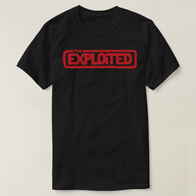 Utnyttjad bandgåva för Halloween T Shirt (Design framsida)