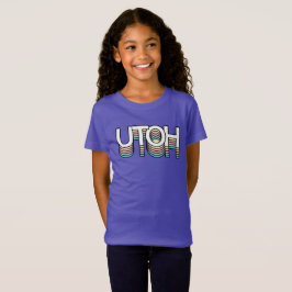 UTOH Pastel Retro Aesthetic Modern Mood Typography T Shirt