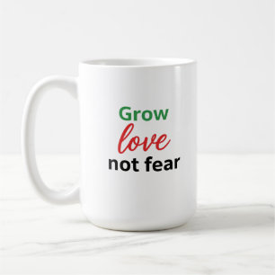 Utöka Kärlek utan befruktning Typografi Kaffemugg