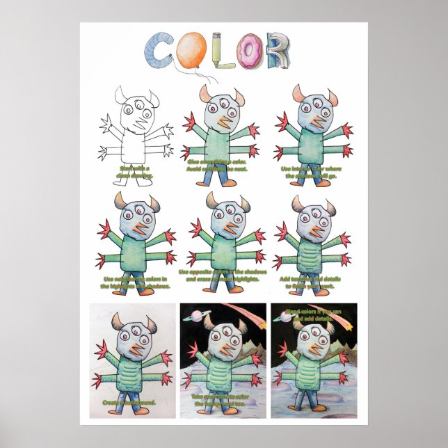 Utökad färgning Poster (Framsidan)